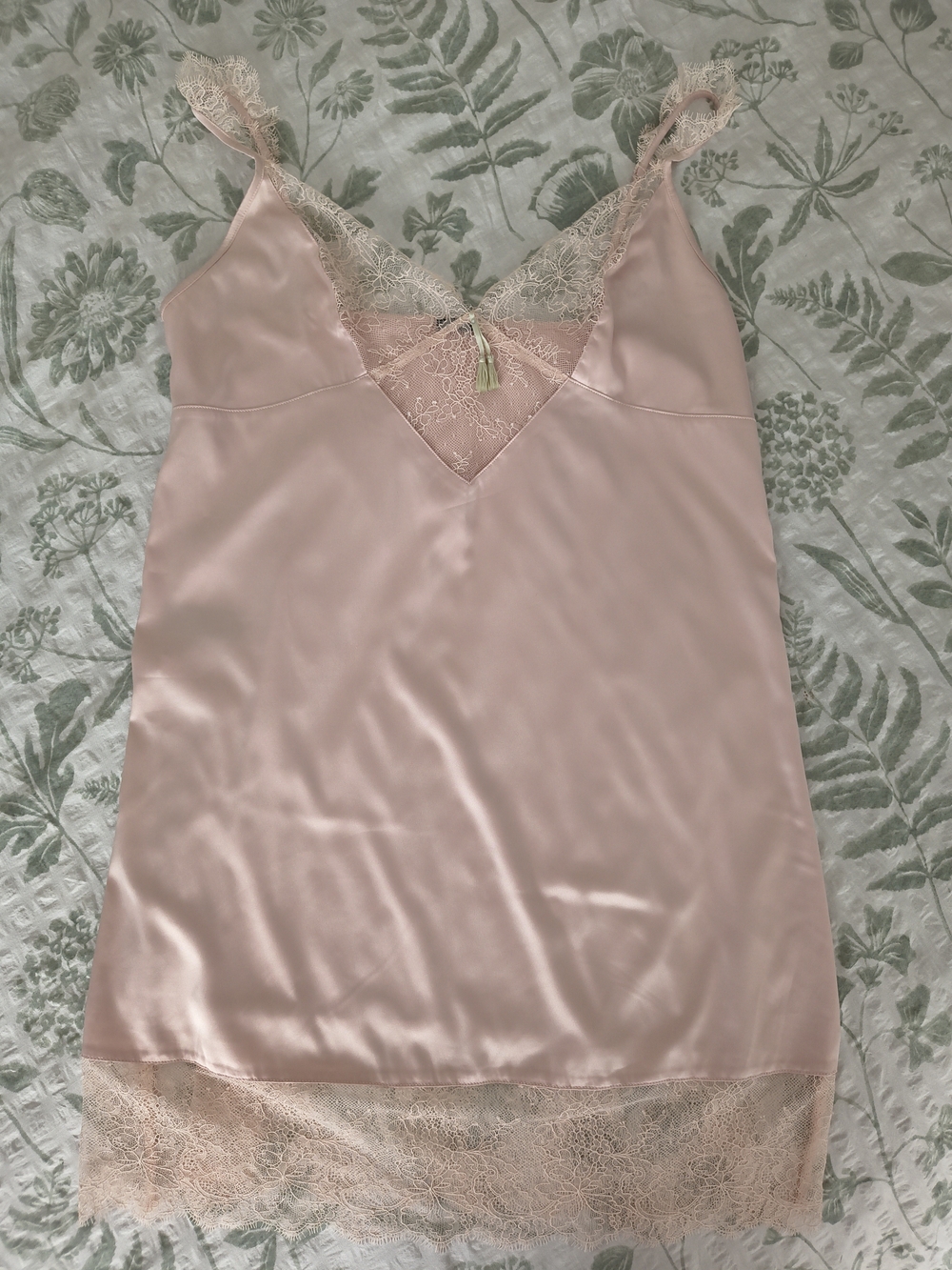 Heidi Klum Intimates Y2K Pink Lace Chemise Nightgown Sleepwear M